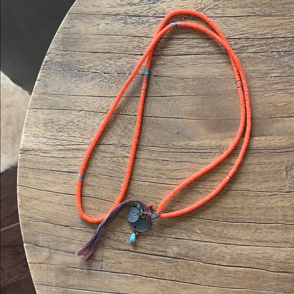 Chan Luu neon necklace